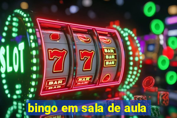 bingo em sala de aula